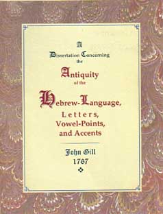 A Disertation Concerning the Antiquity of the Hebrew Vowel Point